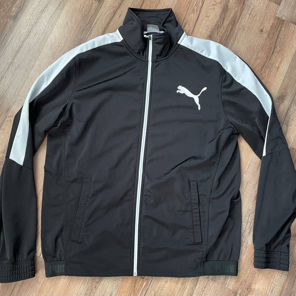 Puma Contrast Track Jacket Size Large